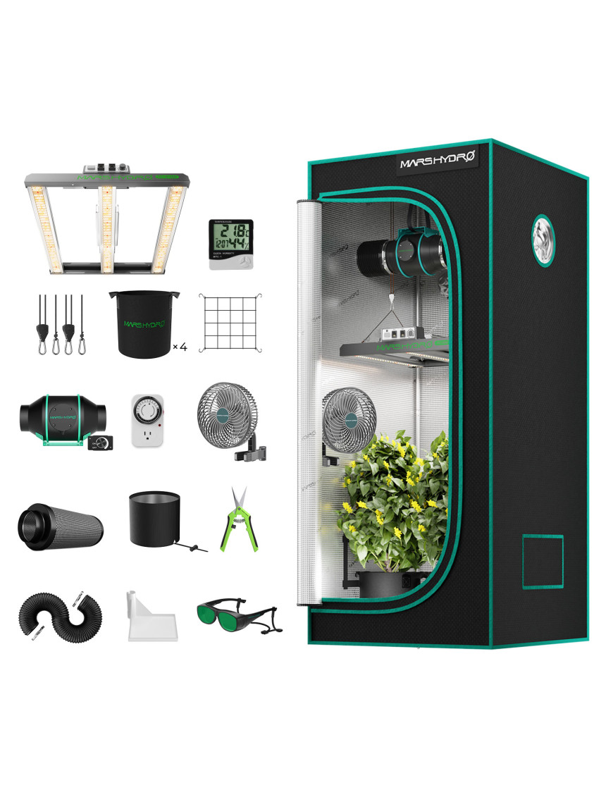 Ansamblu complet Mars Hydro Grow set FC-E 1500