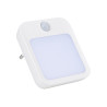 Lumină de noapte pentru priză fără componentă albastră cu senzor de mișcare Bentech GYD01R - lumină roșie