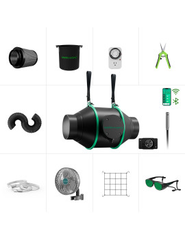 Kit complet de filtrare și ventilator iFresh Mars Hydro de 4"