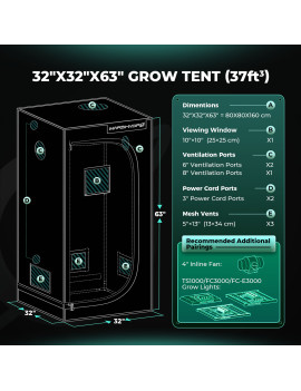 Ansamblu complet Mars Hydro Grow set TS1000