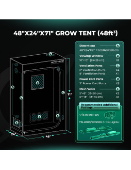 Ansamblu complet Mars Hydro Grow set SP3000