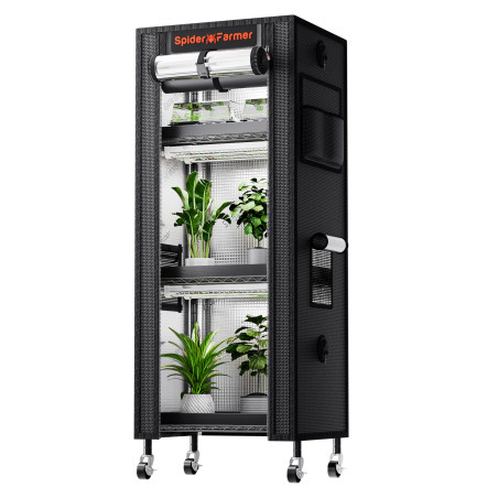 Cort complet pentru pre-cultivare 4 etaje Spider Farmer - 54W