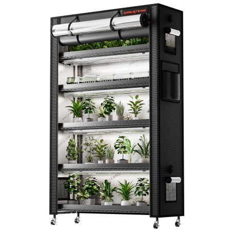 Cort complet pentru pre-cultivare 6 etaje Spider Farmer - 220W
