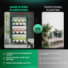 Cort complet pentru pre-cultivare 4 etaje Mars Hydro - 54W