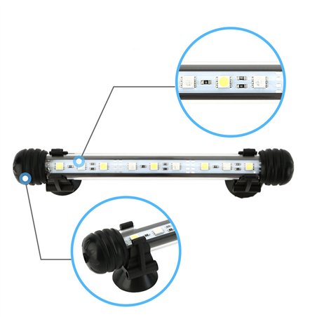 15 LED iluminat impermeabil pentru acvarii 29 cm