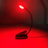 Lampă cu LED pentru citit fără componentă albastră LuDream Flexi - Roșu