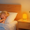 Lampă de noapte cu LED fără componentă albastră LuDream Touch – Alb