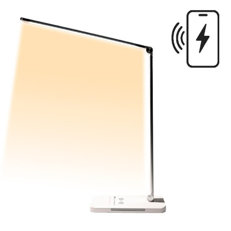 Lampă de birou LED fără componentă albastră LuDream Focus Charge+ White