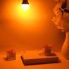 Bec cu LED de 7W fără componentă albastră LuDream - Chihlimbar (E27)