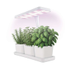 Lampă reglabilă cu LED EMOS pentru cultivarea plantelor aromatice, 7 W, cu temporizator, albă