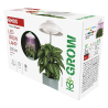Lampă cu LED pentru cultivarea plantelor EMOS, 5 W, cu temporizator, albă