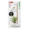 Lampă cu LED EMOS GROW pentru cultivarea plantelor, 7 W, cu temporizator, albă