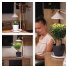 Lampă cu LED EMOS GROW pentru cultivarea plantelor, 7 W, cu temporizator, albă