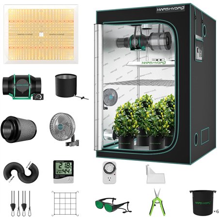 Sistem complet de creștere Mars Hydro Set de creștere TSW2000
