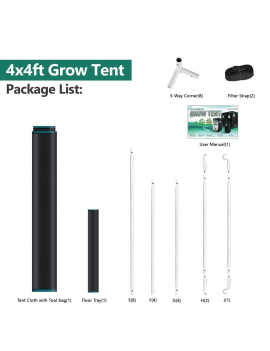Mars Hydro grow cort 120x120x200cm