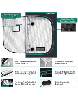 Mars Hydro grow cort 150x150x200cm