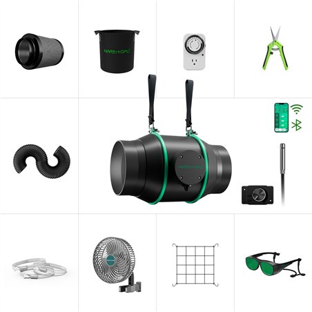 Set complet de ventilator și filtru Mars Hydro 6" iFresh